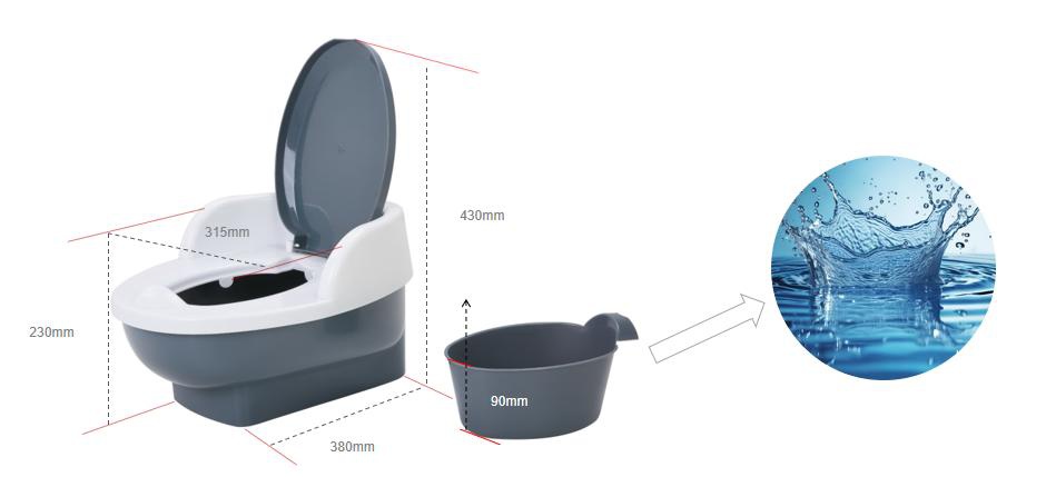 Baby Potty Trainer With Removable And Washable Tray