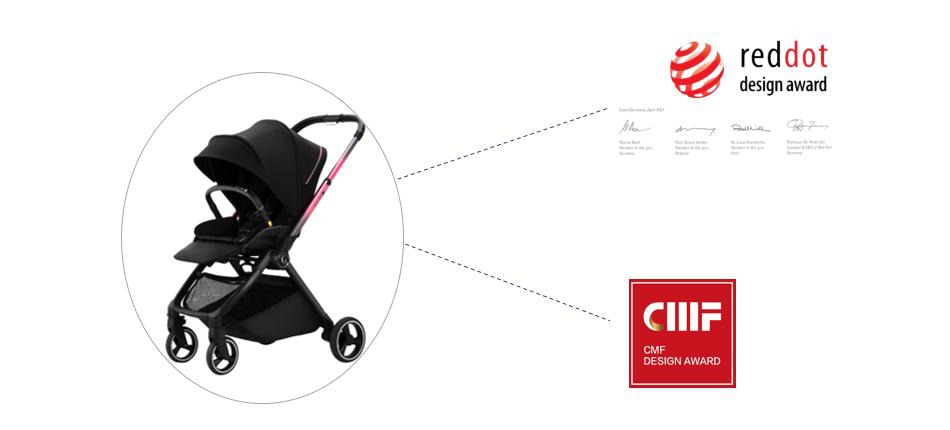 Reddot & CMF Design Award Winner Baby Stroller