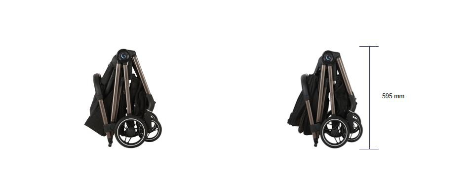 Self-standing After Folding Baby Stroller